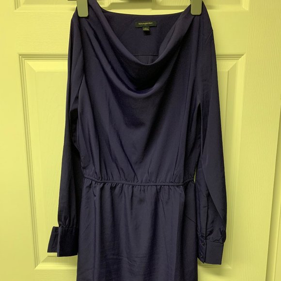 Banana Republic Nevy Blue Dress with Slip - Picture 1 of 8